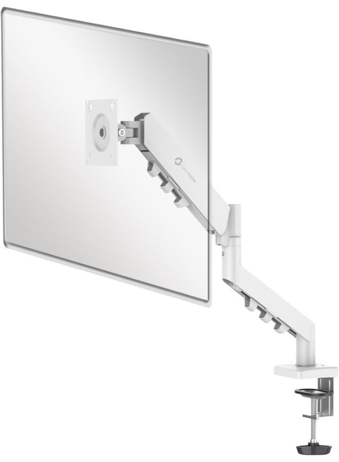 Compare GO5501 Gas Spring Monitor Arm Fits 17 to 32 Screens, 29kg Capacity, CurvedFlat Monitors, Adjustable Height & Tilt, 360° VESA Rotation, Desk ClampGrommet Mount white at KSA Price
