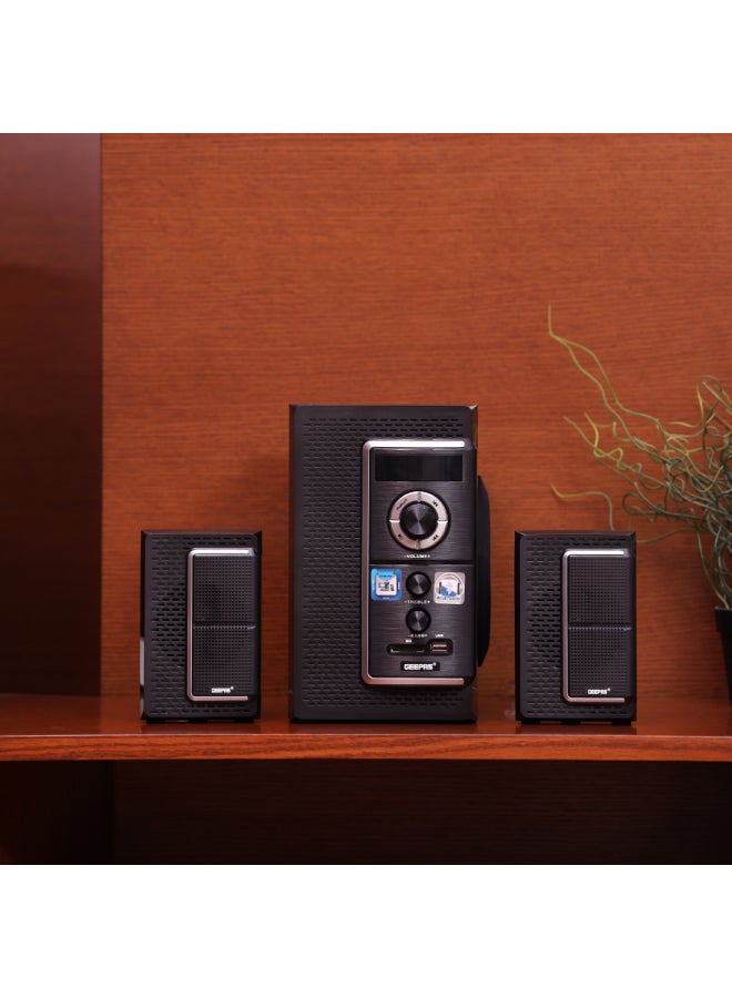 2.0 Channel Multimedia Speaker System | Remote…