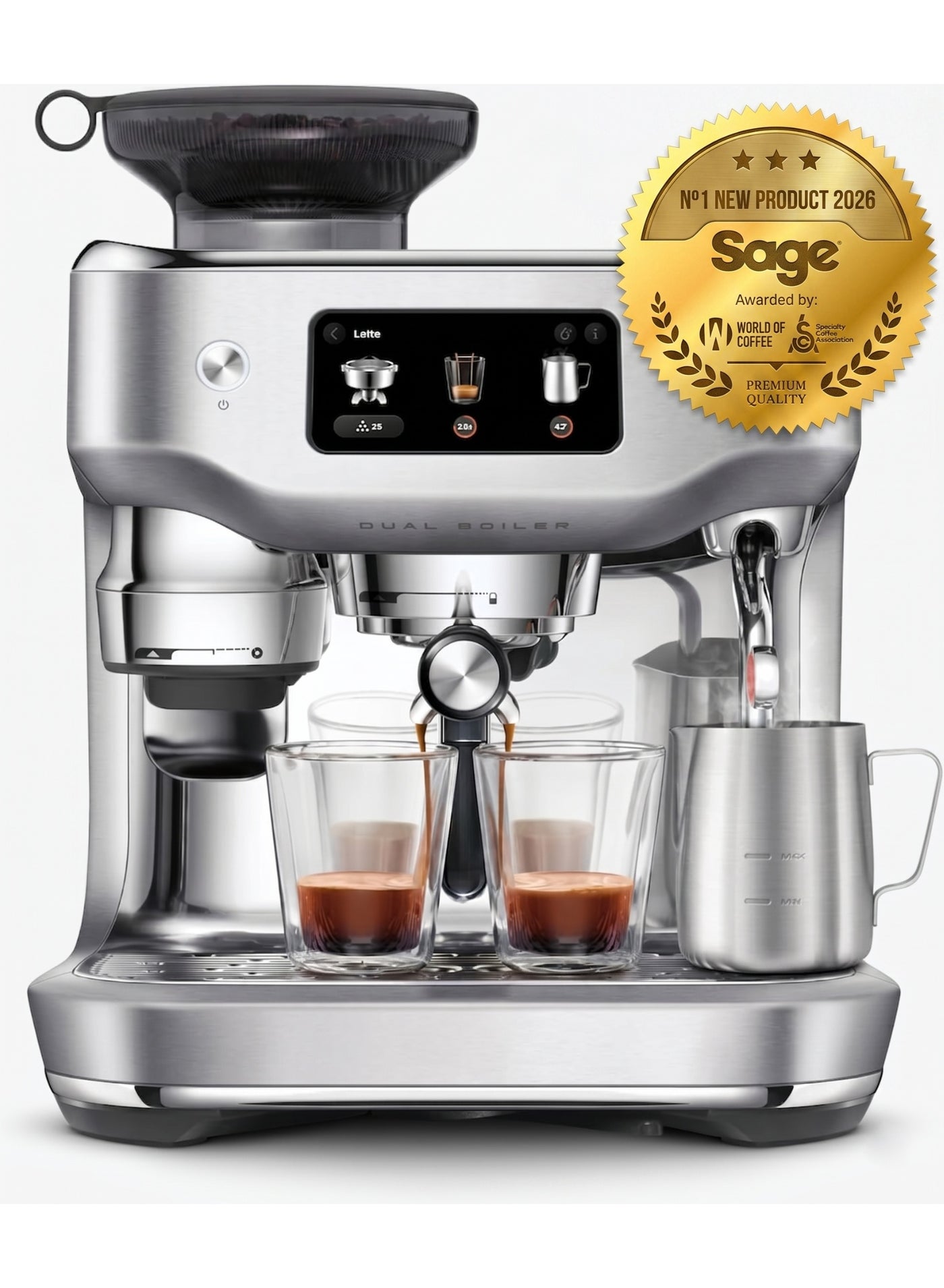 The Oracle Dual Boiler, Bean to Cup Coffee…