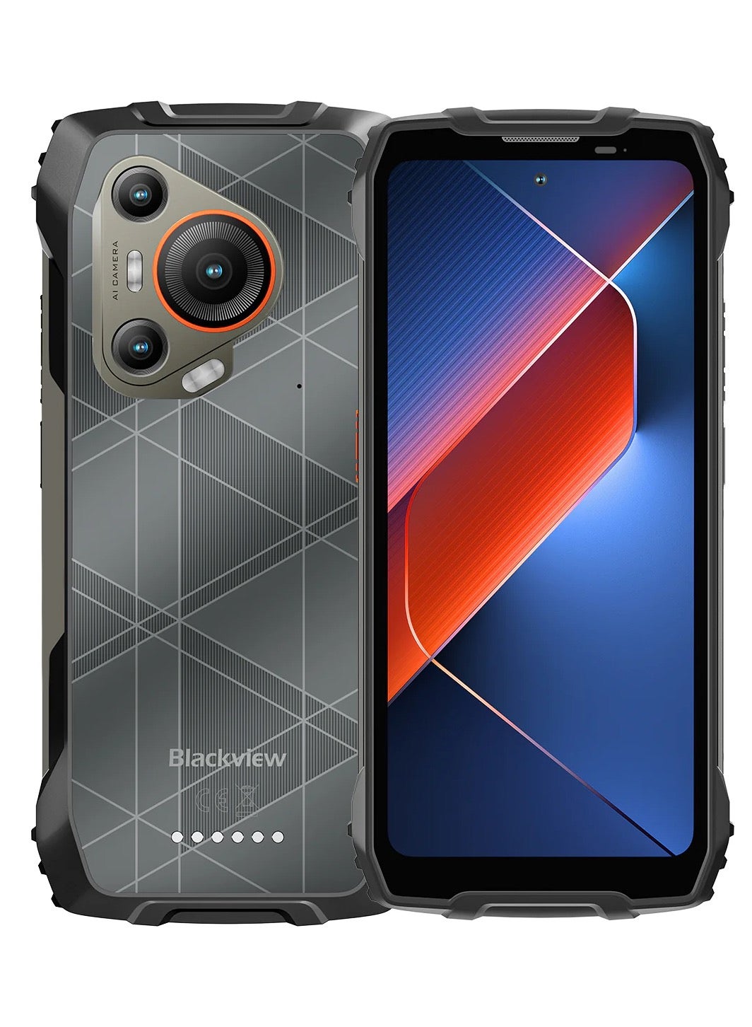 Compare BL7000 6.78inch 8+256GB MediaTek Dimensity 6300 50MP+20MP Night Vision Camera 7500mAh 5G AI Ruggedized Smartphone  Black at KSA Price