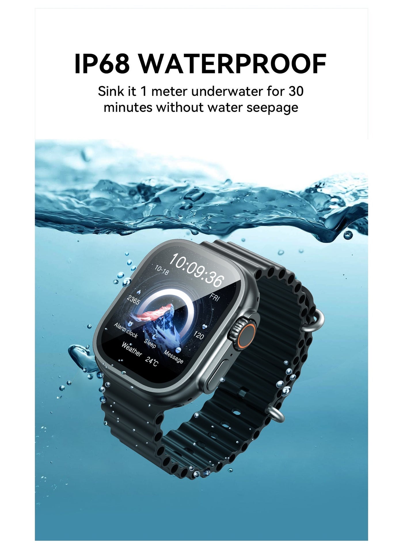 Compare Bwoo Wa07 Smart Watch Black at KSA Price