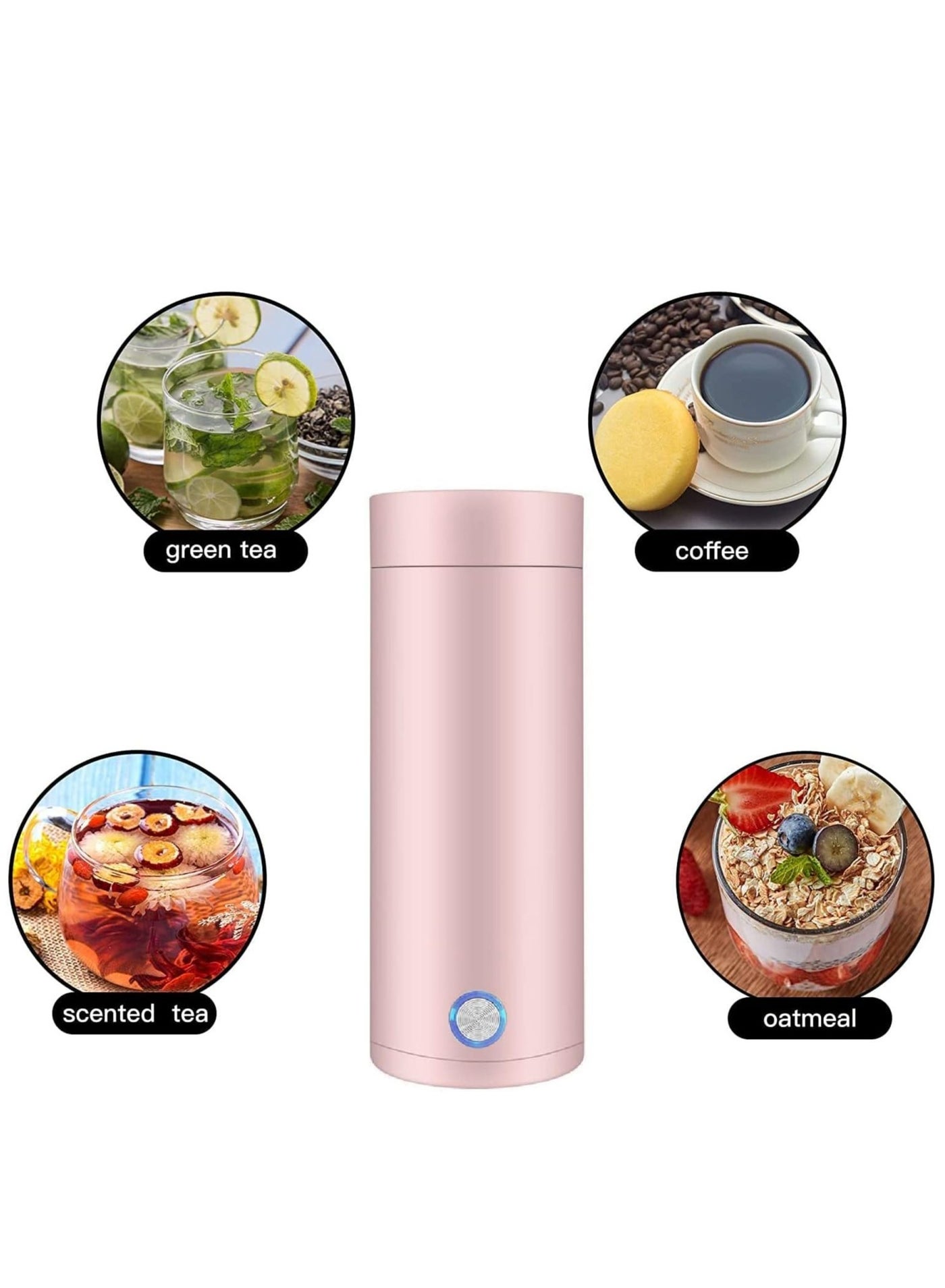 Travel Electric Kettle,Small Portable Kettle with…