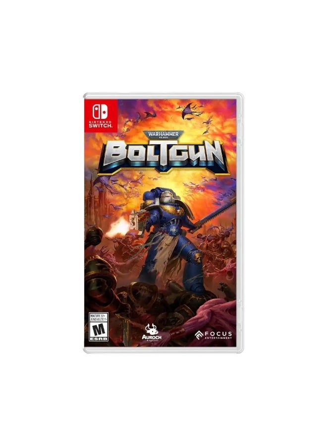 Compare Warhammer 40000: Boltgun Game  Nintendo Switch  nintendo_switch at KSA Price