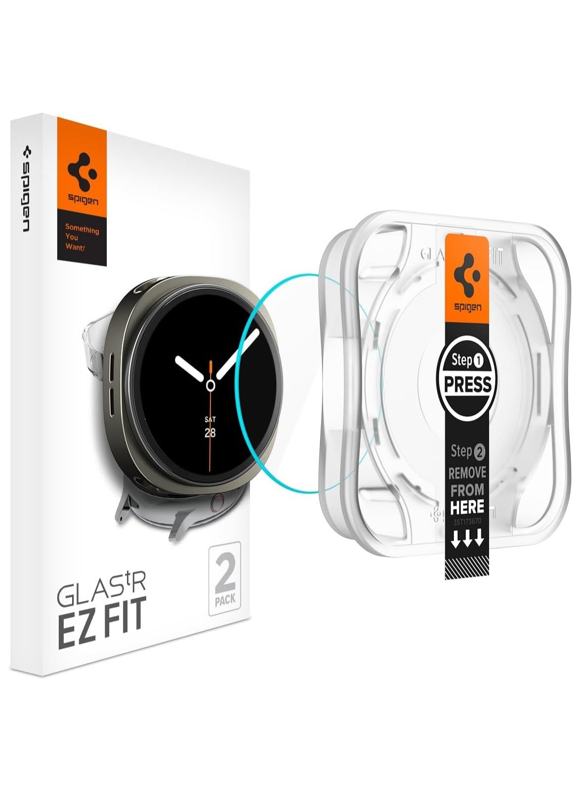 GLAStR EZ-Fit Samsung Galaxy Watch 8 (44mm) Screen…