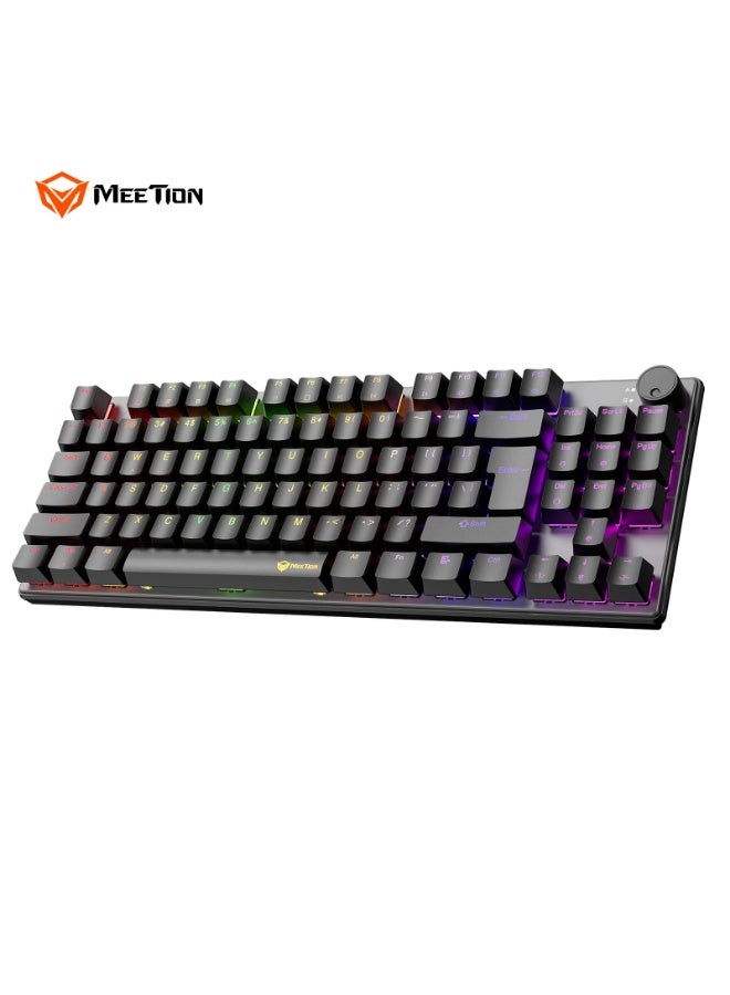 Meetion MK008Pro RGB Backlit Ultra Compact Mini…