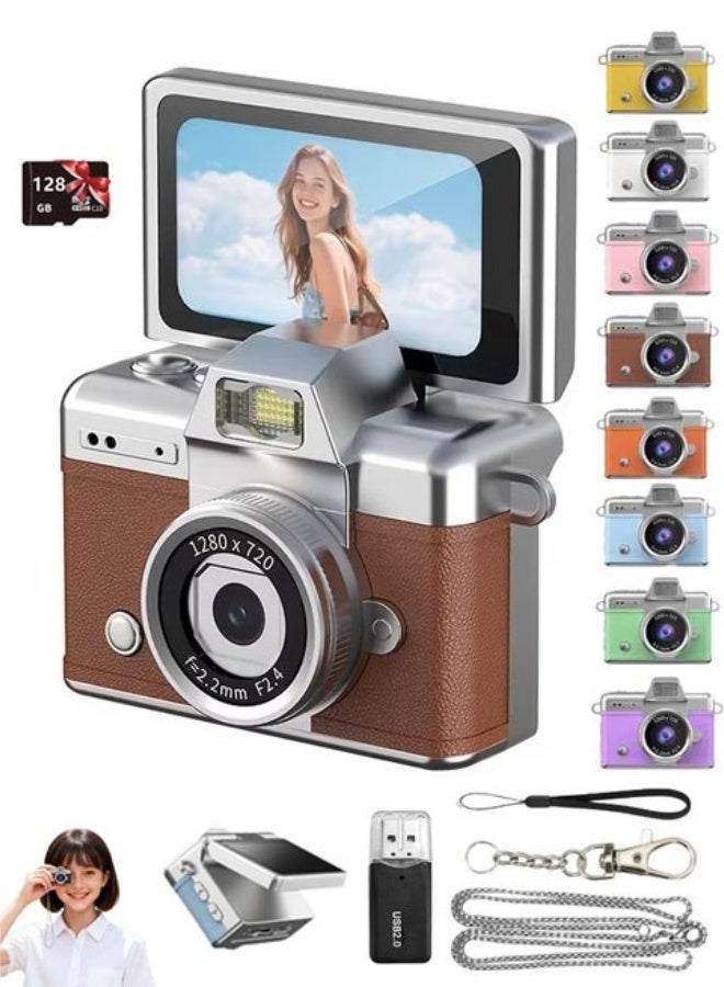 Mini Keychain Camera, 1080P Portable Digital Camera…