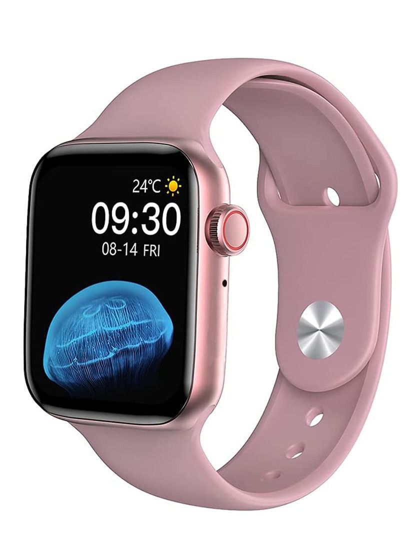 Compare V22 Smart Watch Pink at KSA Price