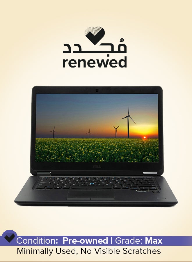 Compare Renewed  Latitude E7470 Laptop With 14Inch HD Display,Core i7 Processor6th Gen8GB RAM256GB SSDIntel HD Graphics English Black at KSA Price