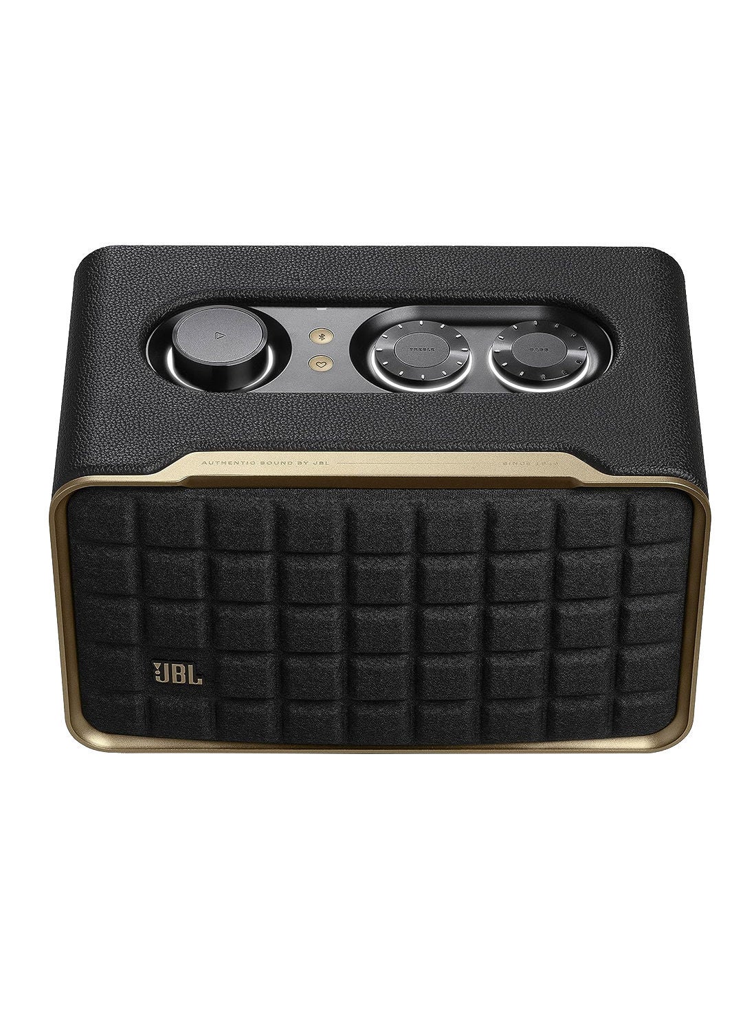 Compare Authentics 200 Smart Home Speaker With WiFi, Bluetooth, Voice Assistants And Retro Design Black at KSA Price