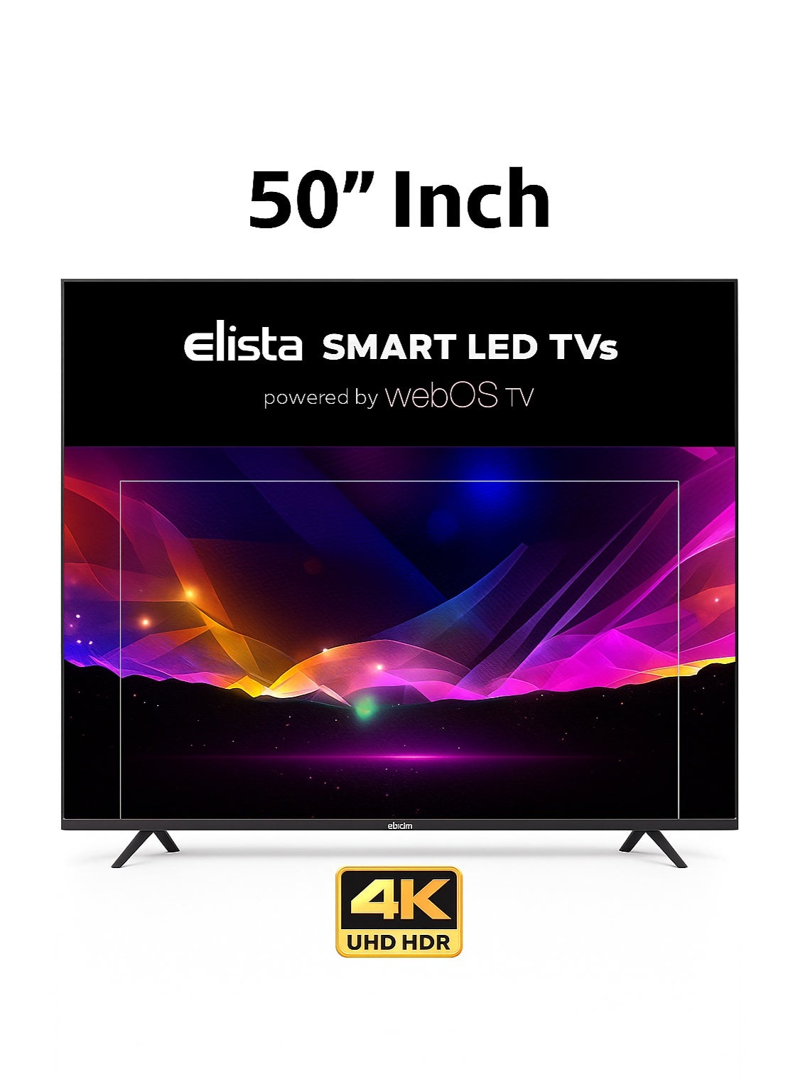 50-Inch 4K Ultra HD Smart LED TV (Model…