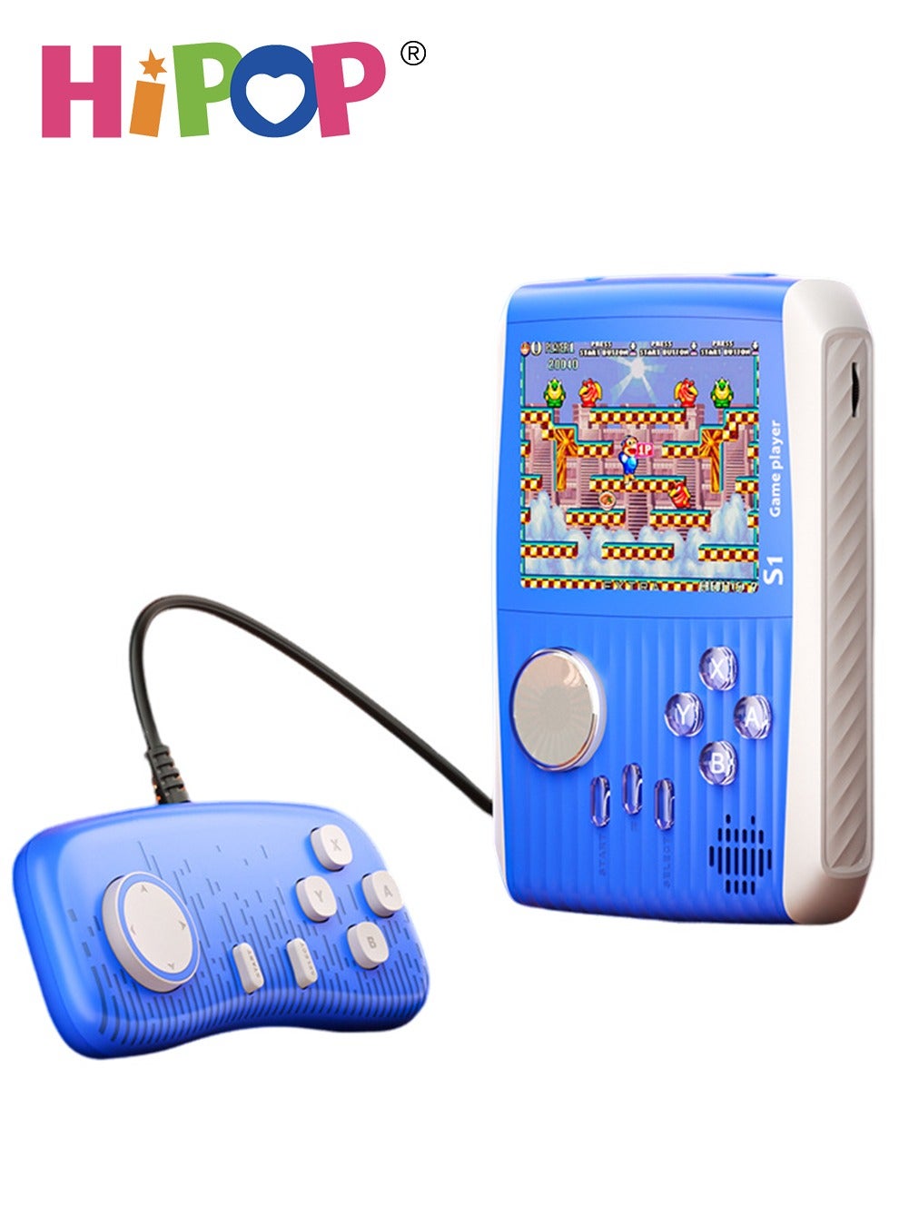 666 In 1 Handheld Game Console with one…