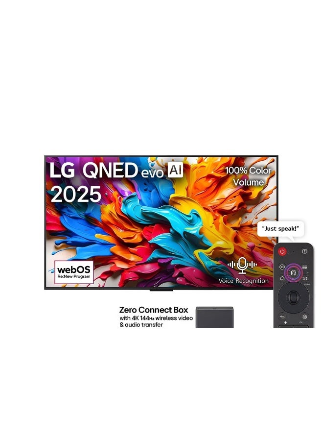 Compare 86 inch Qned AI 4K 144Hz Smart TV AI Magic remote webOS25 2025 86QNED9MA6AAMAG black at KSA Price