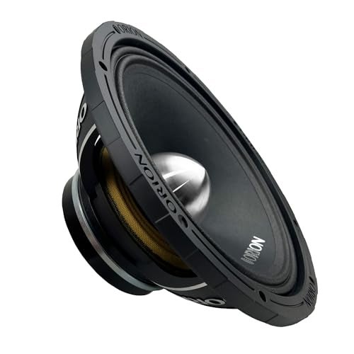 Compare ORION HCCA104N 10” Neodymium Magnet MidRange Bullet Loudspeaker, 2200W Max Power, 550W RMS, 4 Ohm, 3” Voice Coil  Pro Car Audio Stereo, Cast Basket Midrange Speaker Single at KSA Price