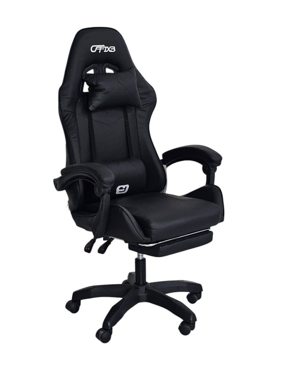 Compare Ergonomic Reclining Gaming Chair with Footrest MHFR1005 BLK at KSA Price