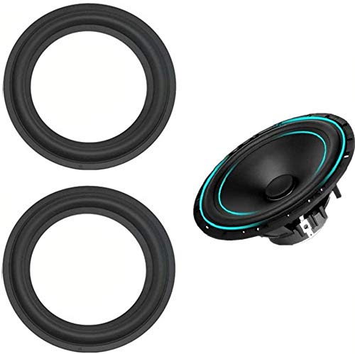 Compare LinaLife 2pcs 10 Inch Speaker Foam Surround Repair Kit, 250mm Perforated Rubber Edge Rings Replacement Parts at KSA Price