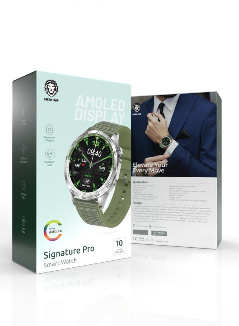 Compare Signature Pro Smart Watch green at KSA Price