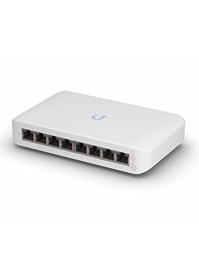 Compare UniFi Switch Lite 8 PoE | 8Port Gigabit Switch with 4 PoE+ 802.3at Ports USWLite8PoE White at KSA Price