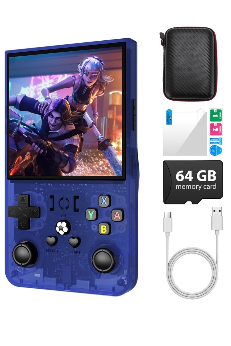 R36 Max Game Console 4 Inch Full IPS Screen…