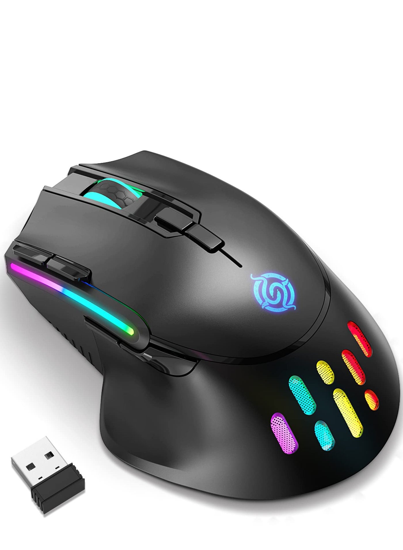Wireless Gaming Mouse, Wired and Wireless Dual…