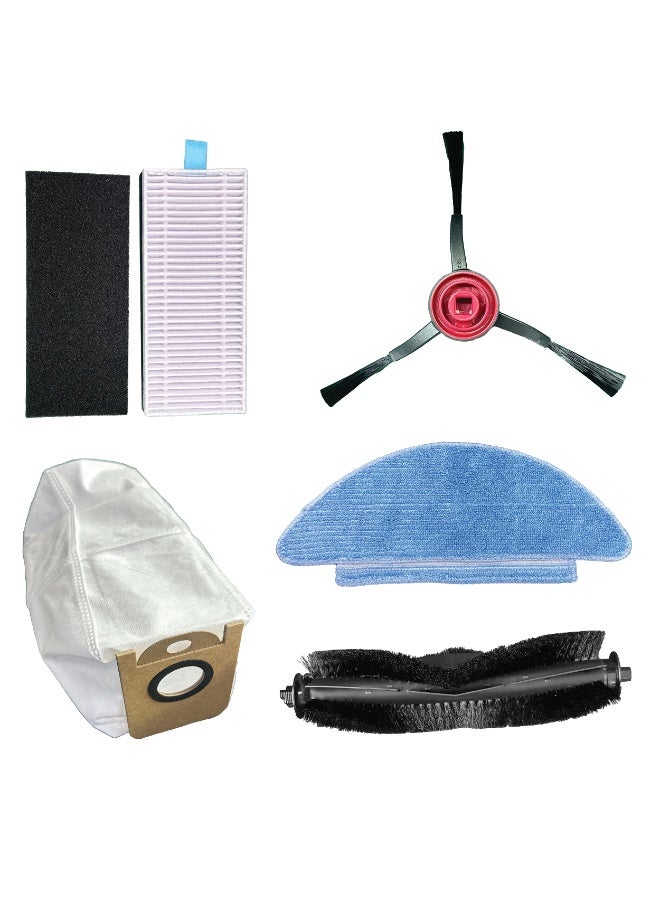 Compare Ultra Vac Robot Accessory Set for AllinOne Station Vacuum Cleaner  Includes Side Brush, Roller Brush, Mop, HEPA Filter & Dust Bag at KSA Price