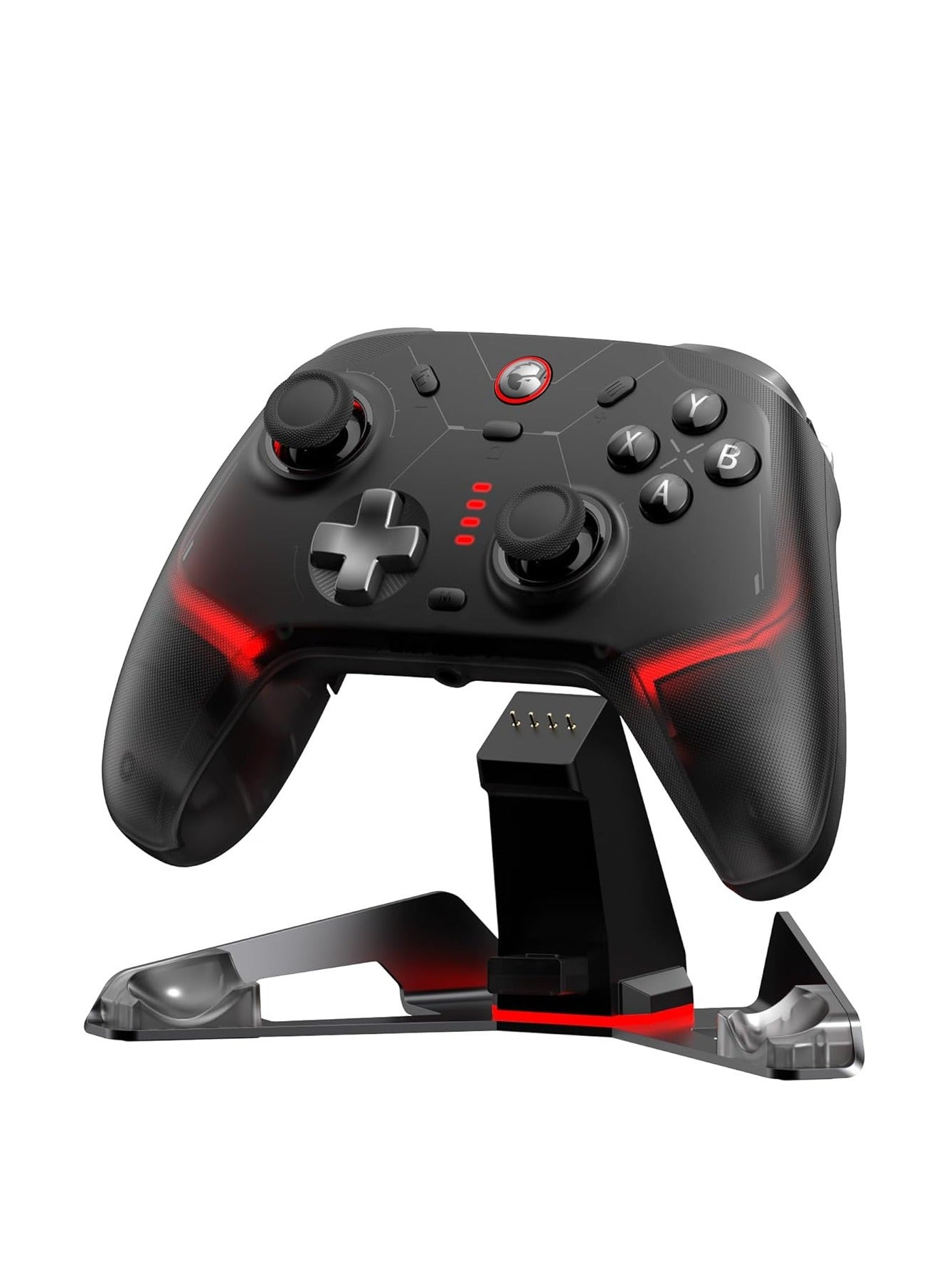 Compare Professional Wireless Gamepad GameSir Cyclone 2 Game Controller for PC  Steam  Switch  Android  iOS with RGB Lamp Wireless Audio Hall Linear Trigger and Micro Trigger Switch SixAxis Gyroscope Aluminium Alloy Chargin at KSA Price