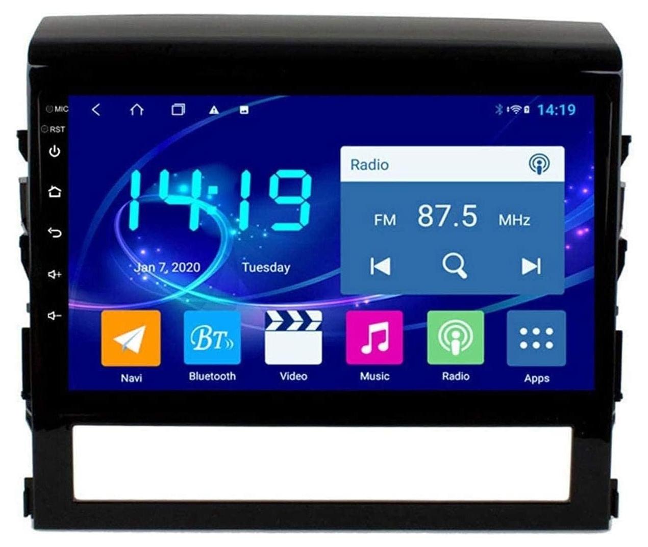 Compare Android Car Stereo for Toyota Land Cruiser 2016 2017 2018 2019 2020 6GB RAM 128GB ROM 10 Inch Support SIM Card, Apple Carplay, MirrorLink WiFi BT, IPS Touch Screen with Backup Camera Included at KSA Price