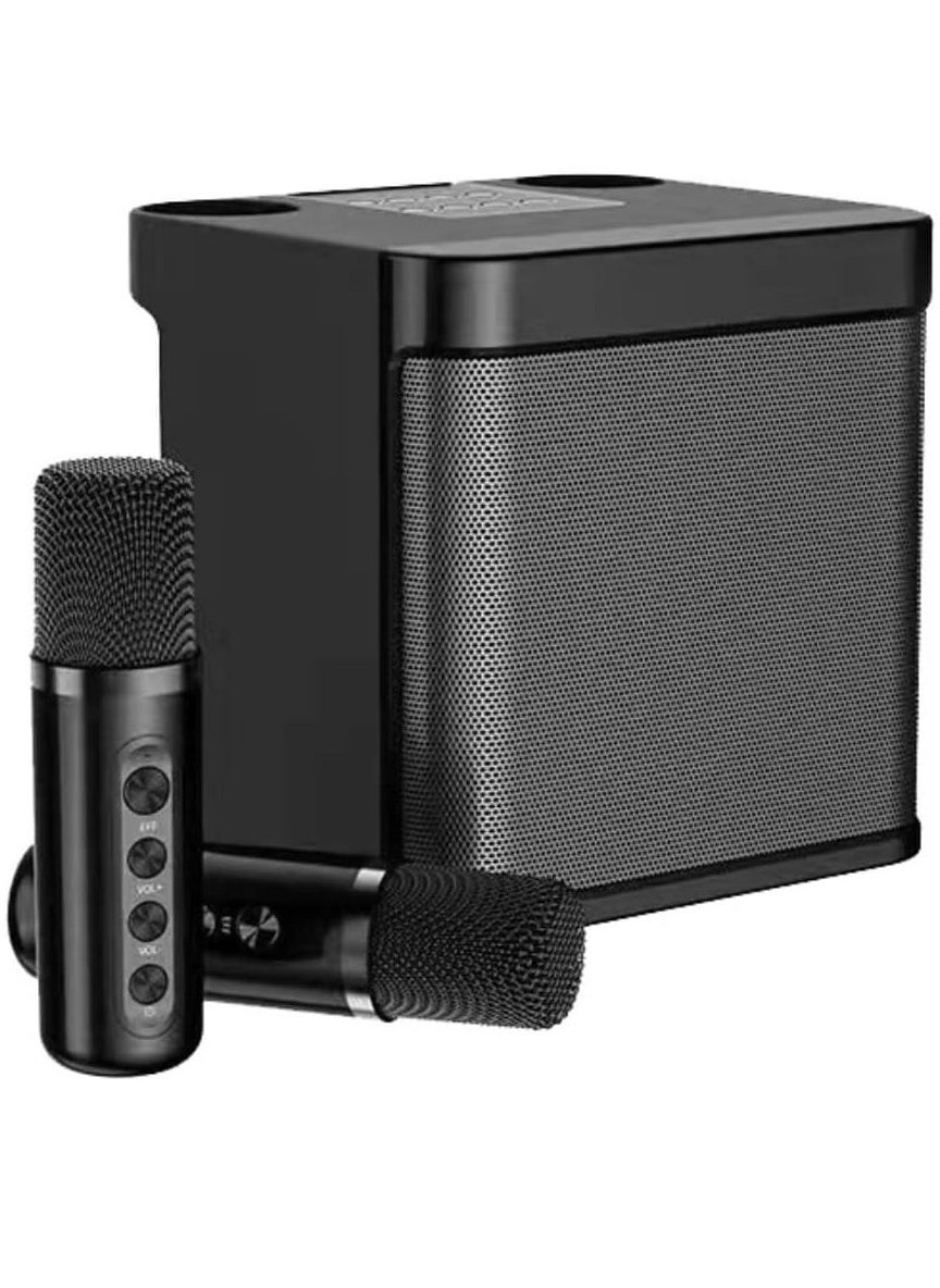 Compare Portable Bluetooth Speaker, Karaoke Machine for AdultsKids with 2 Wireless Microphones, Portable Bluetooth Karaoke Speaker PA System, Singing Machine with Echo and Vocal Cut, for Birthday at KSA Price