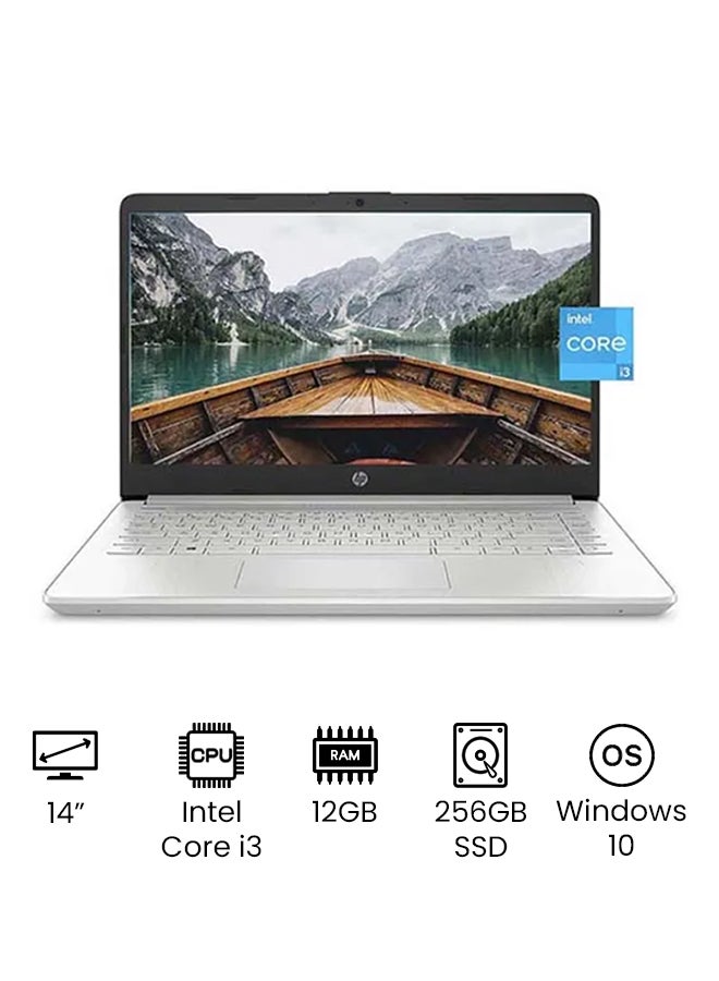 Compare 14DQ2055WM Upgraded Version Laptop With 14Inch HD Display, 11th Gen Core i3 1115G4 Processor12GB RAM256GB SSDIntel UHD GraphicsWindows 10 English Silver at KSA Price