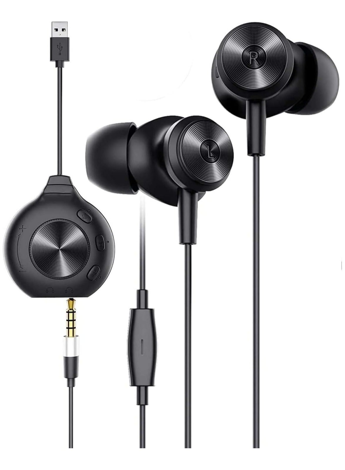 Gaming Earbuds, Earphones Wired In-Ear Magnetic Headset…