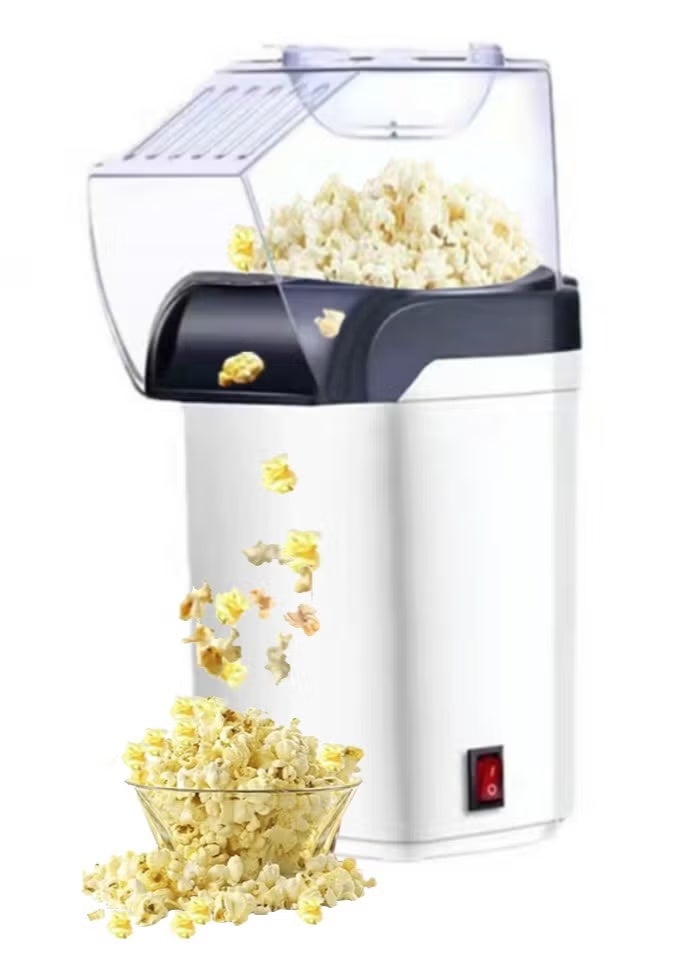Hot Air Popcorn Popper Maker, 1200W Electric…