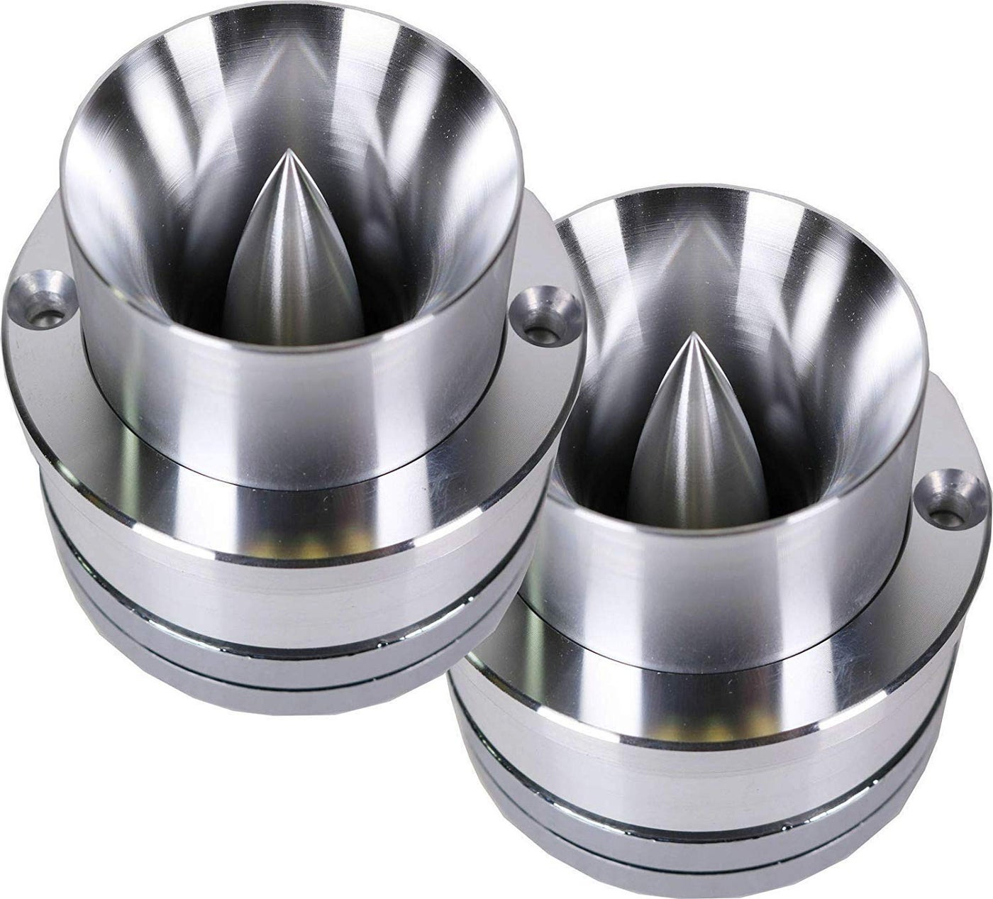Compare Audiotek W460S 600 Watt Titanium Super Car Bullet Tweeter 1 Pair 8 Ohm with Built in Capacitor Filter Pack of 2 at KSA Price