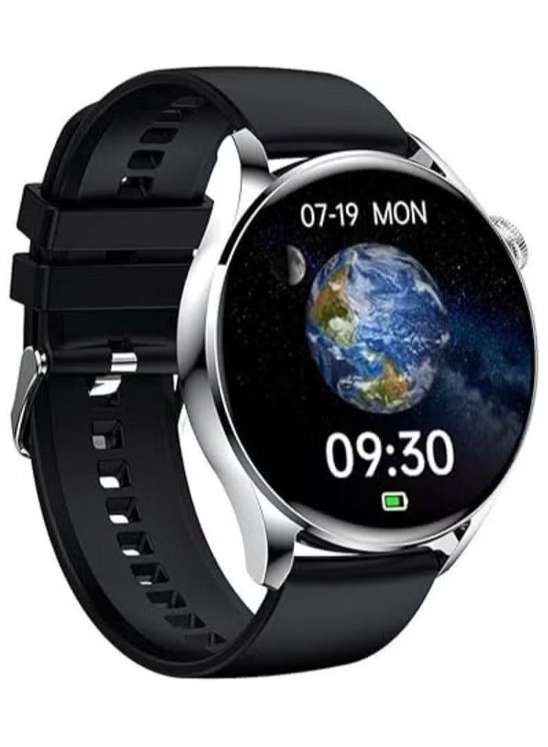 Compare GT5 Ultrathin Smartwatch – 1.28 Color Display, Fitness Tracking, Heart Rate Monitor, Sleep Tracker, Waterproof, Long Battery Life, Smart Notifications at KSA Price