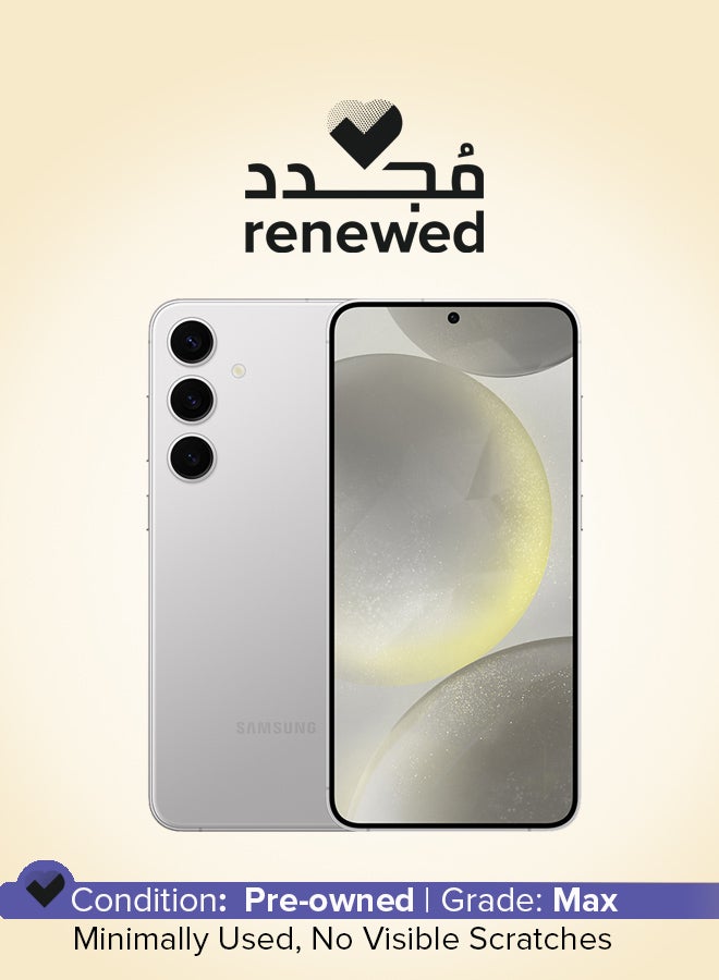 Compare Renewed  Galaxy S24 Plus Marble Gray 12GB RAM 256GB 5G  International Version at KSA Price