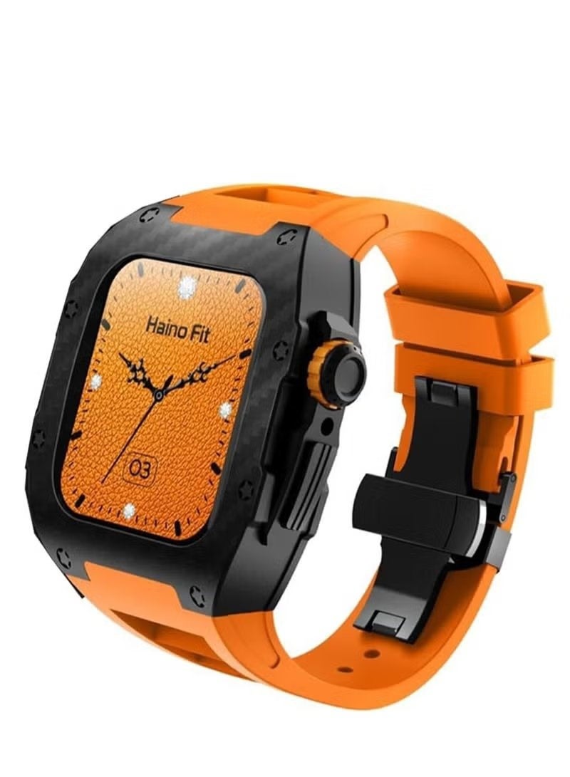 Compare Richard M10 Smart Watch for Men & Boys with Wireless Charging, 3 Replaceable Straps, Fitness Tracker, Heart Rate & Sleep Monitor, Sports Modes, Protective Case Design Smartwatch at KSA Price