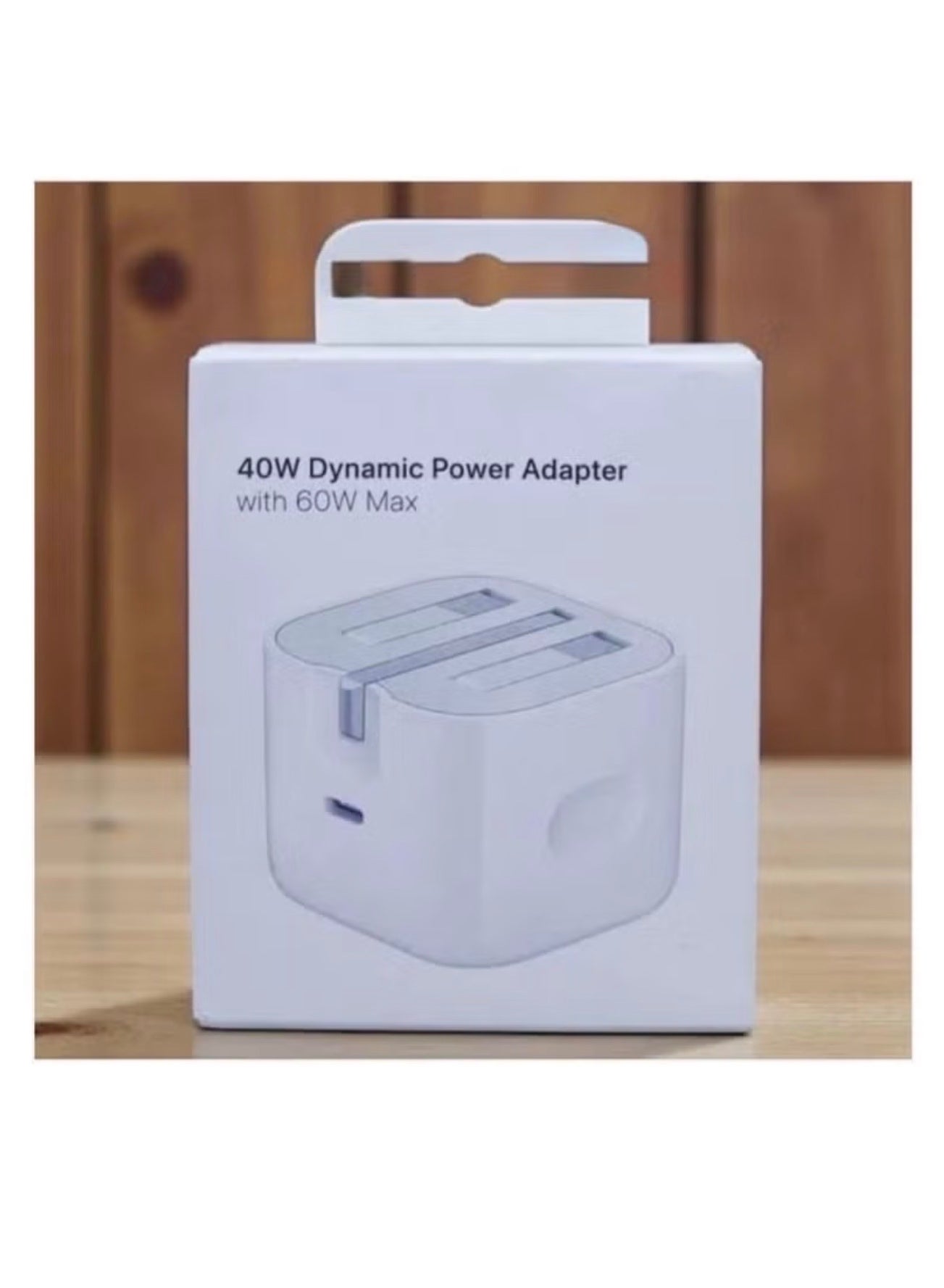 Compare Original 40W Dynamic Power Adapter with 60W Max  White at KSA Price
