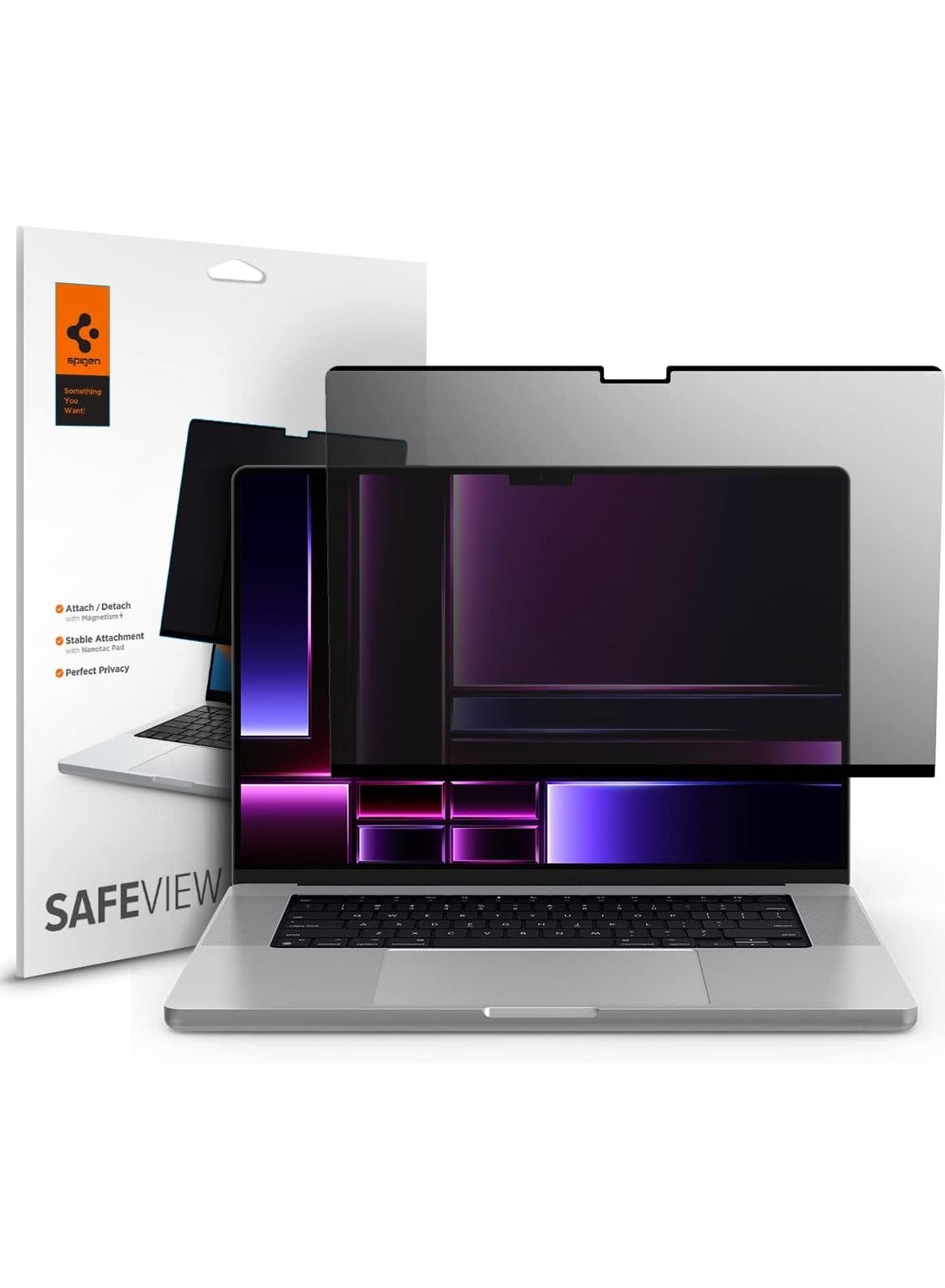 Compare MacBook Pro 16 inch Privacy Filter Screen Protector Film SafeView M4 Pro  M4 Max  M3 series  M2 series  M1 series 20242021 Snap on install  Removable at KSA Price