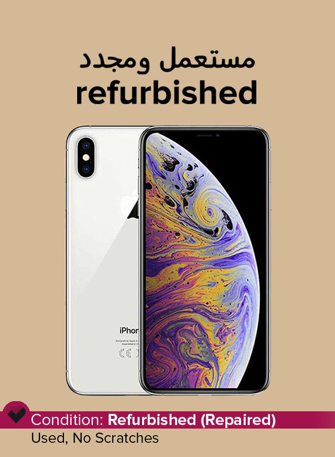 Compare Refurbished  iPhone XS 64GB Silver 4G With Facetime  International Version at KSA Price