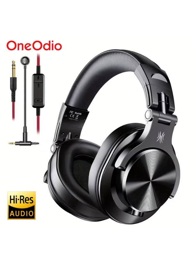 Compare A71m Professional Studio & Gaming Headset with Boom Mic  OverEar Wired Headphones, HiRes Audio, Noise Isolation, Compatible with PC, PS4, Xbox One, Skype, Zoom  HeavyDuty Build, Detachable Cable, Compatible with Smartphones Table at KSA Price