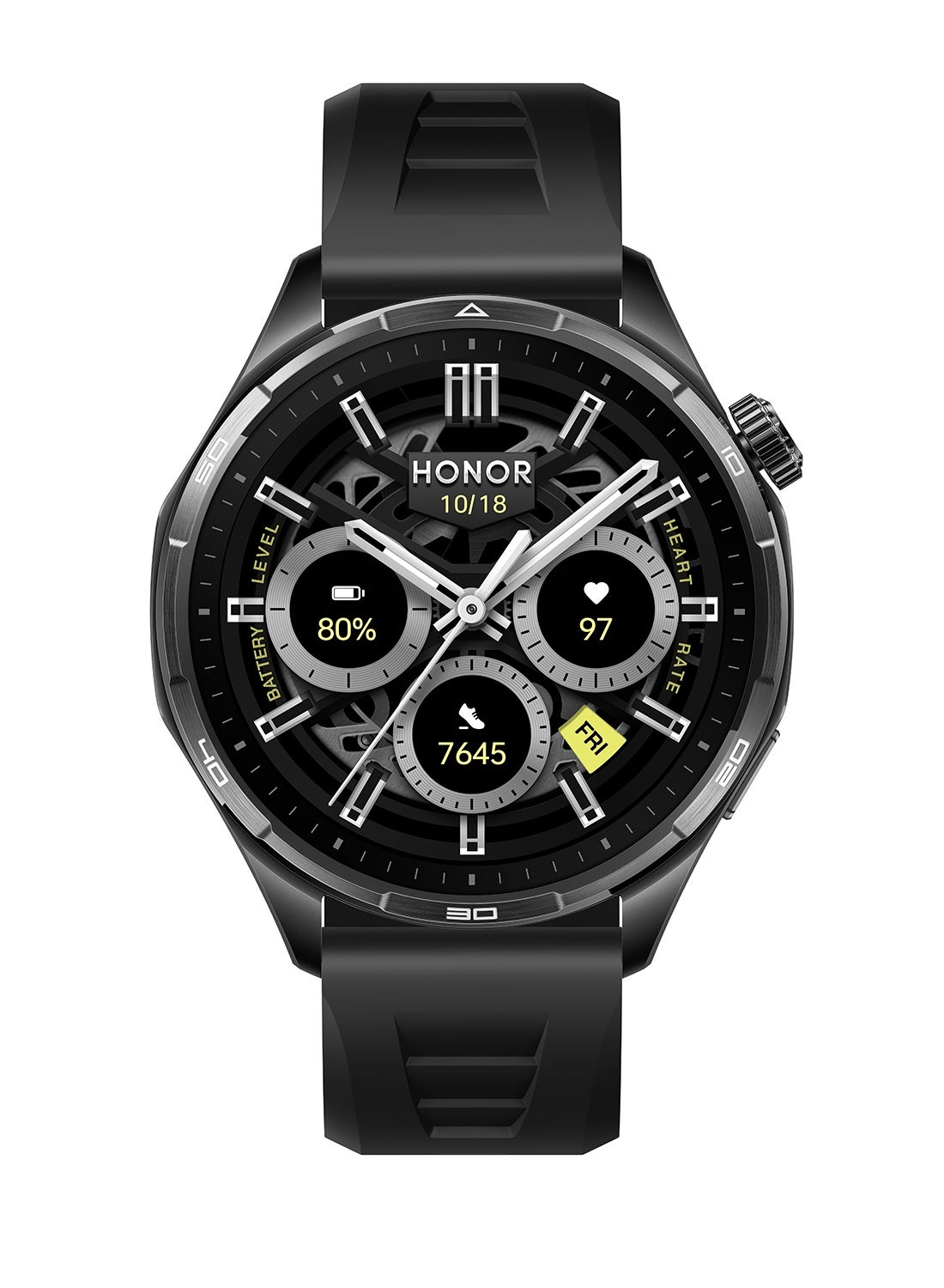 Compare HONOR Watch 6 Smartwatch, 35Day Battery, DualBand GPS, 123 Sports Modes, 3000 Nits AMOLED Display, AI Health Scan  Shadow Black Shadow Black at KSA Price