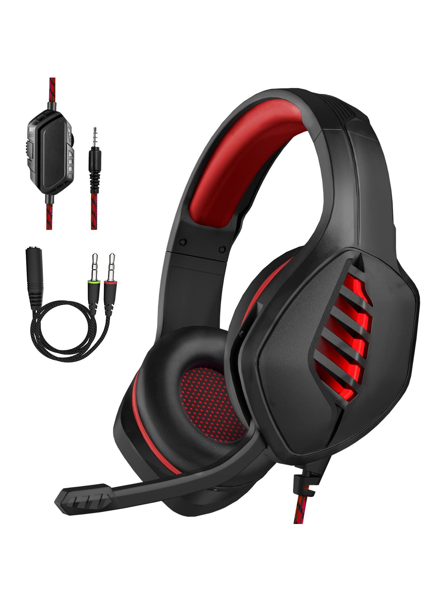 Gaming Headset for PS4 PS5 Xbox One Switch…