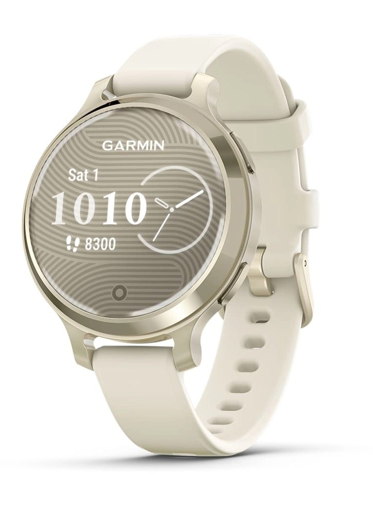 Lily 2 Active - 38MMLunar Gold with Bone Silicone…