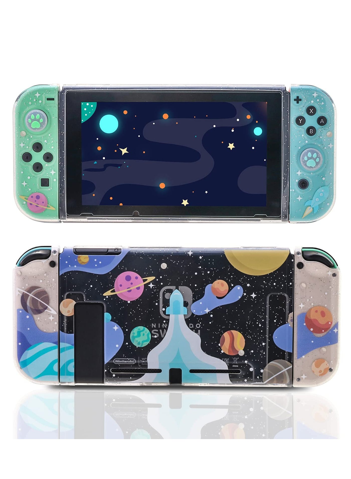 Clear Glitter Switch TPU Case, Protective Switch…