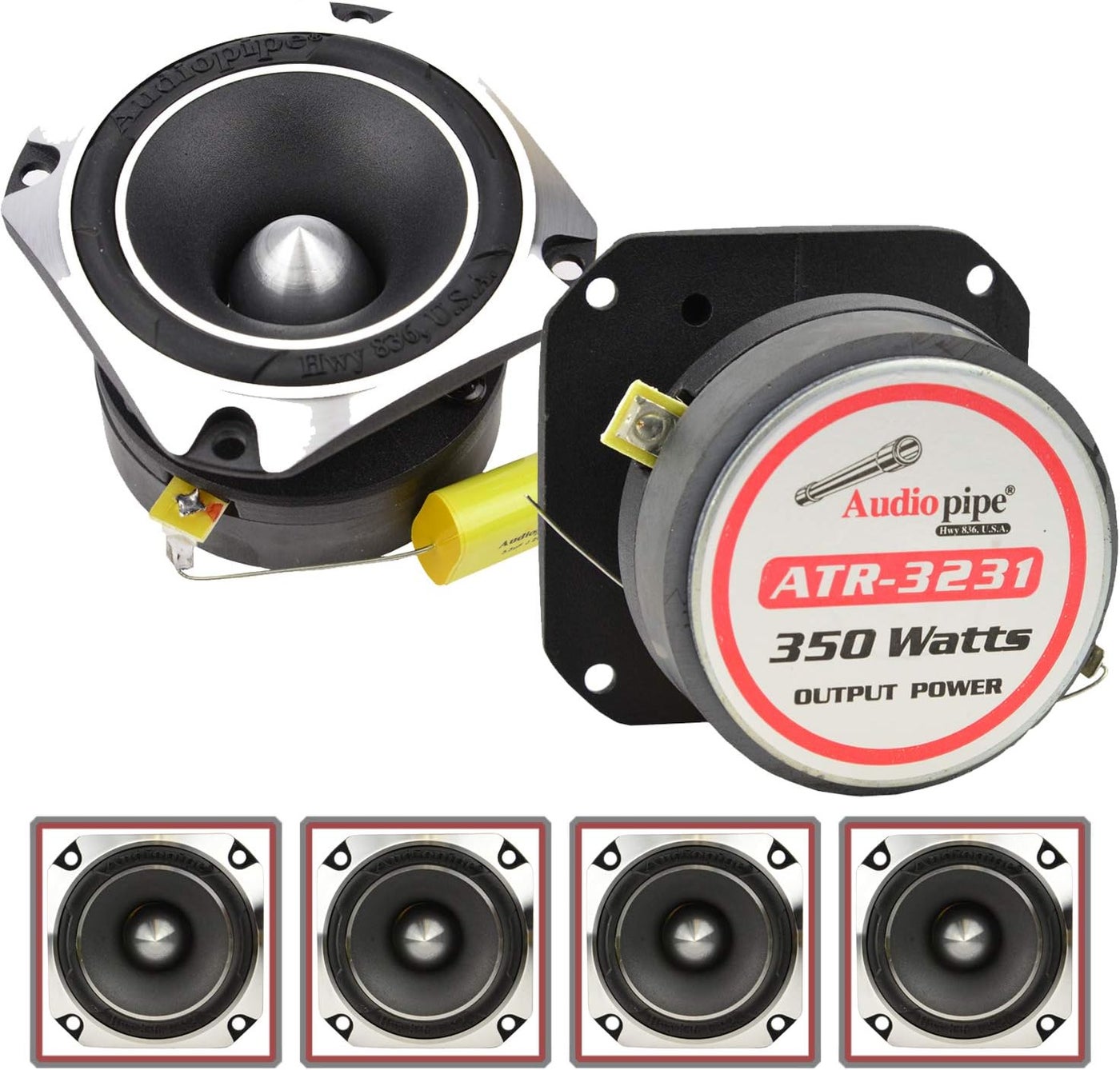 Compare Audiopipe ATR3231 3 1400W Titanium Super Car Pro Tweeters at KSA Price