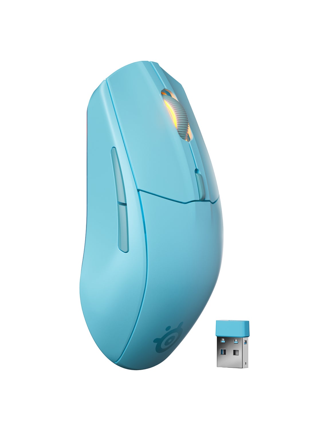Compare SteelSeries Rival 3 Gen 2 Wireless Mouse, Symmetrical Shape, 6 Buttons, Optical Type, TrueMove Air Optical Sensor 18K DPI, 1.9ms UltraFast Clicks, 2.4GHz  Bluetooth Connection, Aqua | 62526 at KSA Price