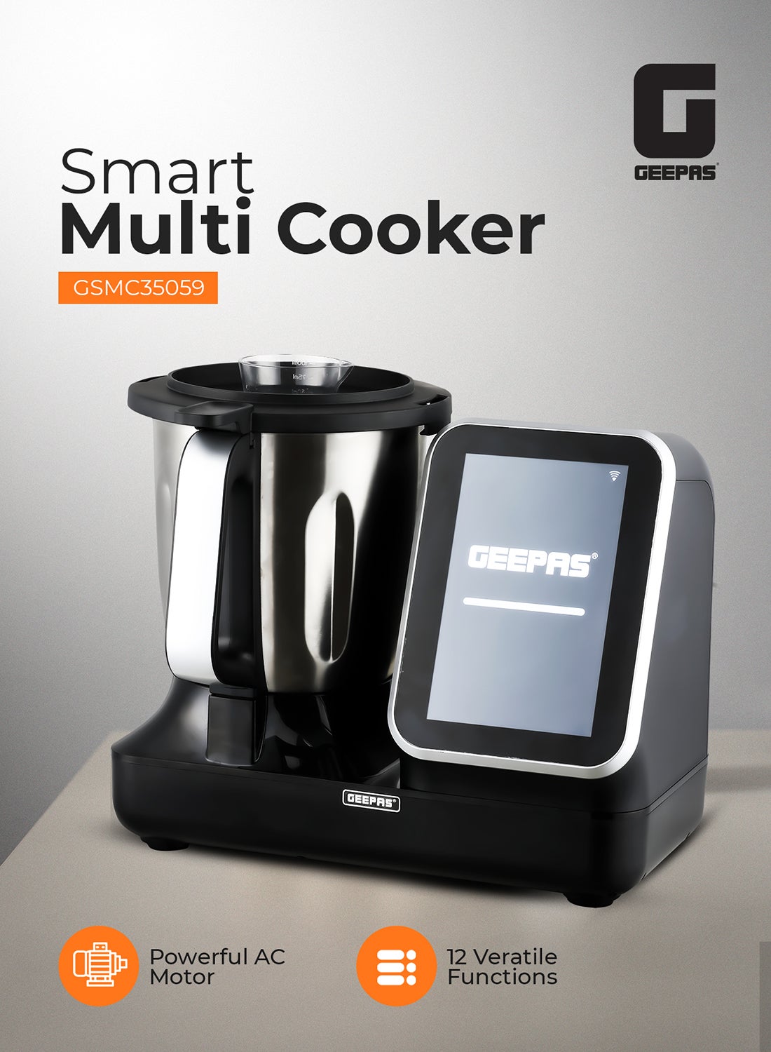 Compare Smart Multi Cooker 12 Versatile Functions 5 L 1000 W GSMC35059 BLACK at KSA Price