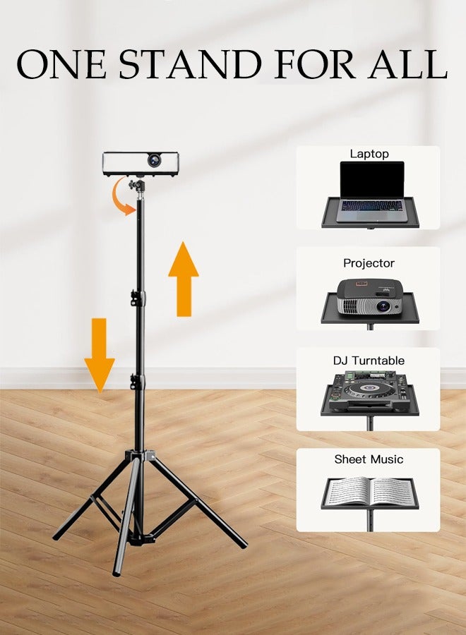 Compare Projector Stand Tripod,Laptop Floor Stand,Portable Outdoor Stand,Adjustable Height 44 to 120cm,Stable and Durable,High LoadBearing Capacity,for Office Home Theater at KSA Price