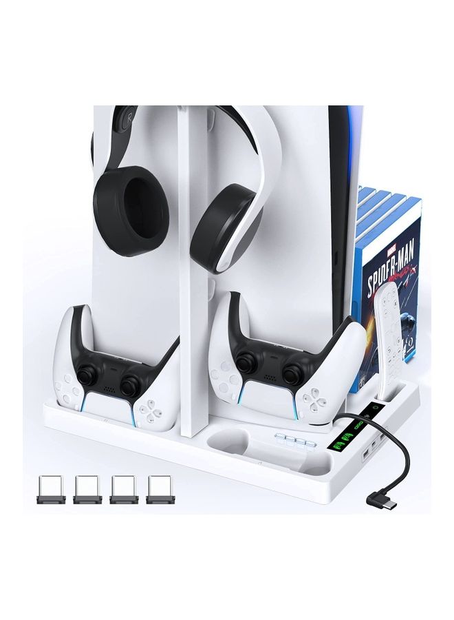 Compare OIVO Cooling Stand With Controller Charger For PS5 Disc & Digital Console at KSA Price