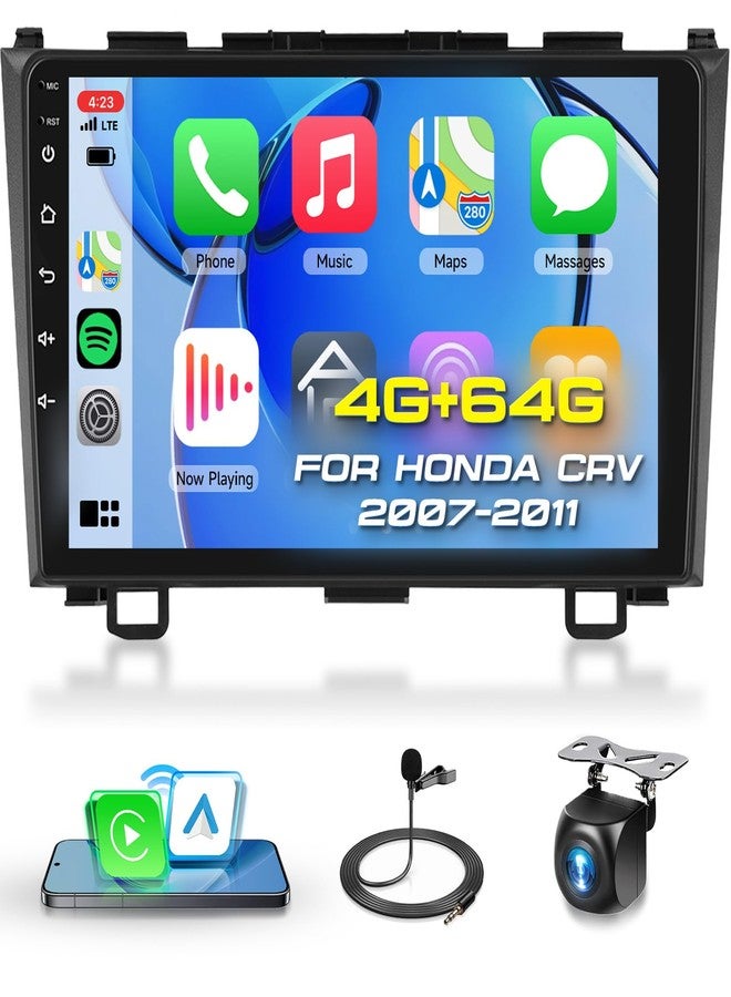 4G+64G Car Radio Stereo for Honda CRV 2007-2011,…