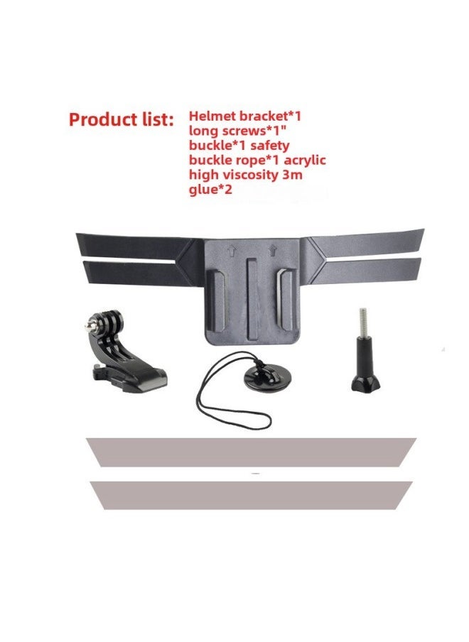 Compare Helmet Bracket Motorcycle Helmet Chin Bracket Mounting ACTIONmountain DogGopro119 Camera AccessoriesColor:Universal Chin Bracket at KSA Price