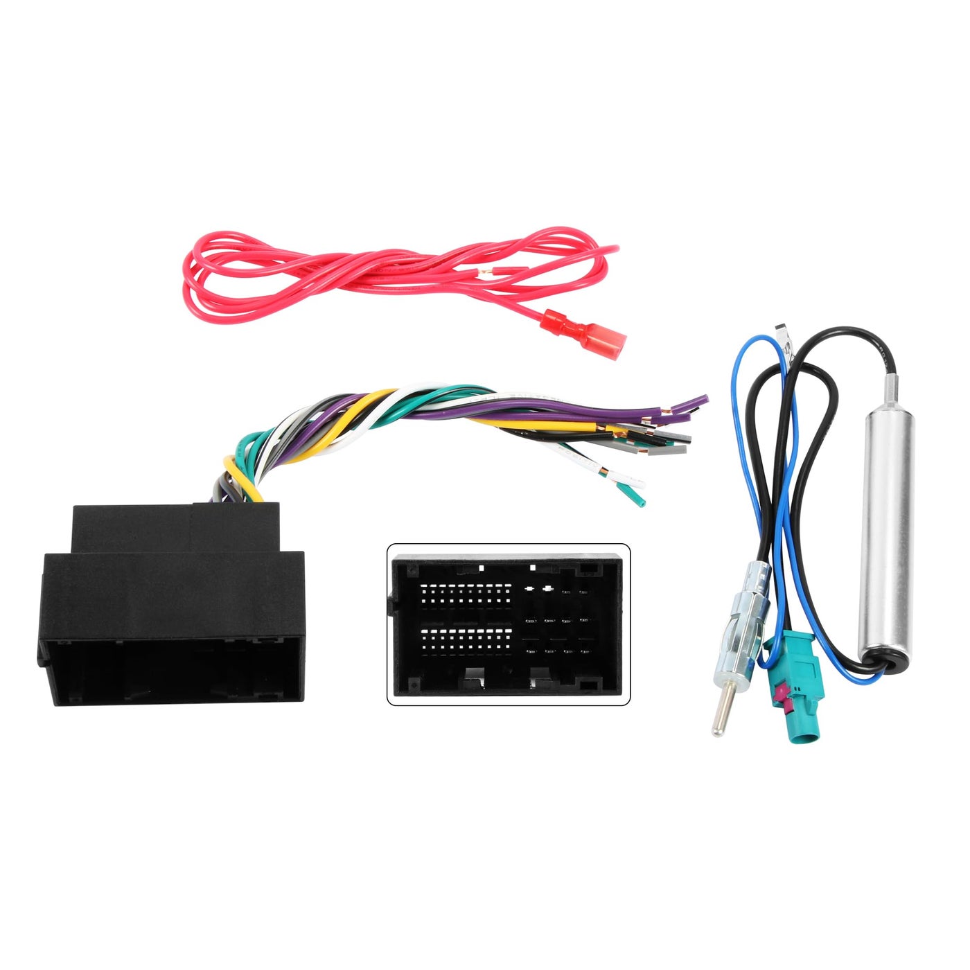 Compare RDBS Car Stereo Wire Harness and Antenna Adapter Combo kit to Connect an Aftermarket Radio Fit for 2013up Dodge Jeep Ram Vehicles  No Factory Premium Amp at KSA Price